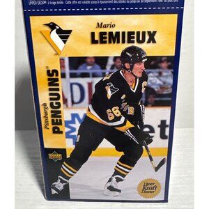 Mario Lemieux Pittsburgh Penguins Upper Deck Hockey Kraft Dinner Limited Edition